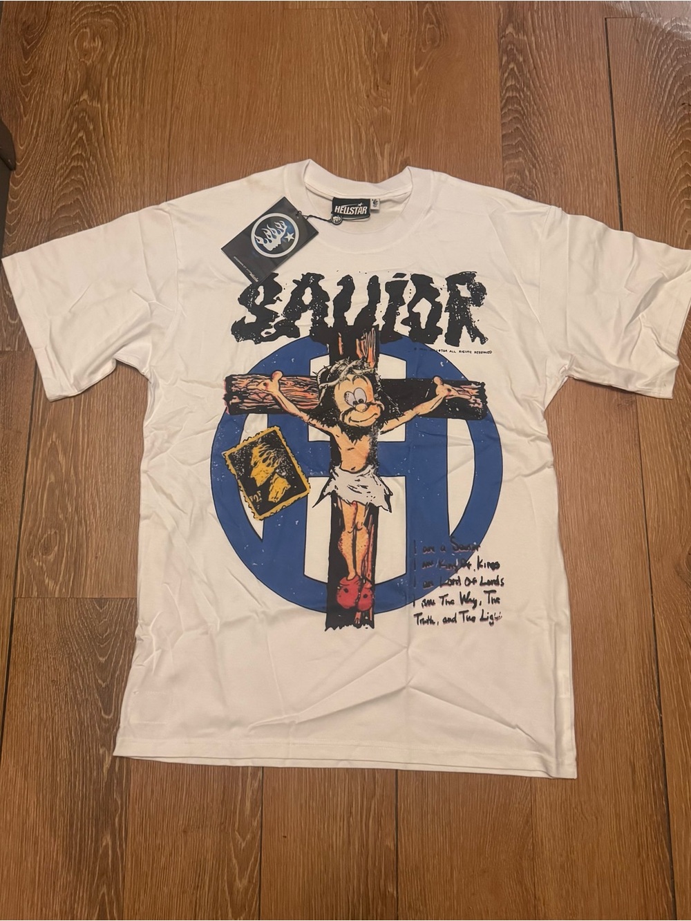 Hellstar Savior Tee ‘White’

Size: S